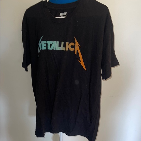 Tailgate Tops - Metallica Black Short Sleeve Tee